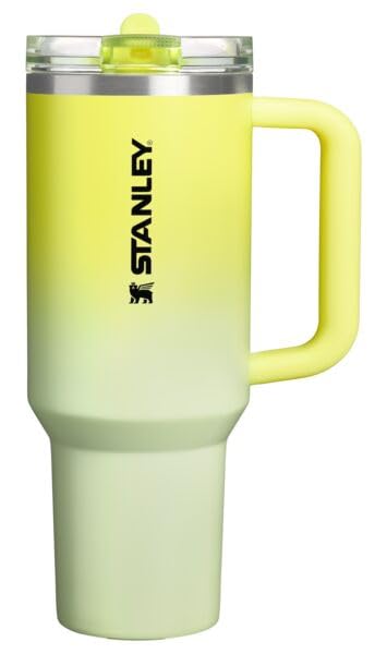 Image of STANLEY Quencher ProTour Flip Straw Tumbler with Leakproof Lid 40 oz | Built-In Straw & Handle | Cupholder Compatible for Travel | Insulated Stainless Steel Cup | BPA-Free | Atomic Gradient