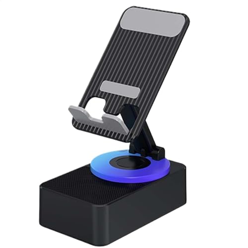 Altavoces inalámbricos Soporte de teléfono, Altavoz de inducción para teléfono móvil - Inducción Altavoces Recargables | Suministros de música de diseño sin Deslizamiento para Casi Cualquier teléfono