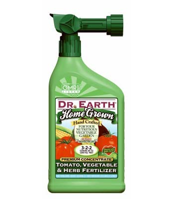 Dr. Earth Home Grown, 32 OZ, Ready To Spray, Tomato, Vegetable & Herb Fertilizer