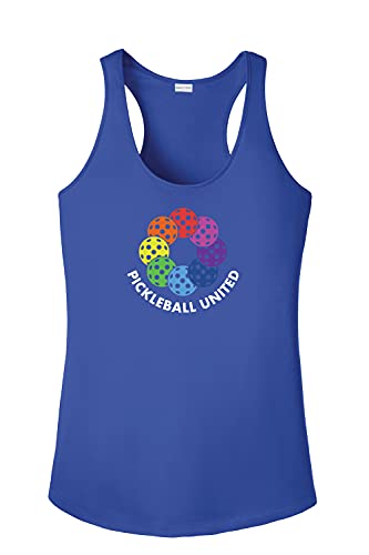 Pickleball United Ladies Racerback T-Shirt