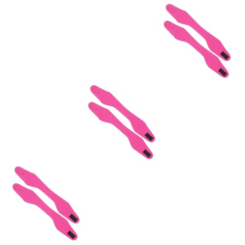 BESPORTBLE 3sets Men's Swimming Goggles Ear Patches Water Activity Ear Protection Headband 2pcs*3