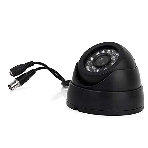 ELECTROPRIME 1X(Black Surveillance Camera PAL 1/3" CMOS 700TVL 24 LED IR Cut 3.6mm Secur G9Z5