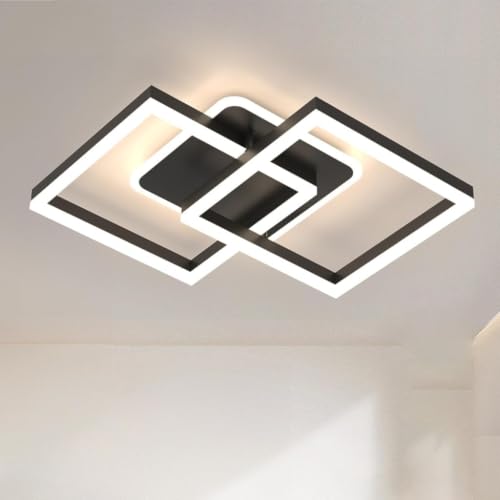 Image of ELEPHANTBOAT LED Ceiling Lights for Living Room Adjustable Modern Geometric Dimmable Ceiling Lamp, Chandelier Lights for Ceiling with Remote Control for Bedroom, Dining Room