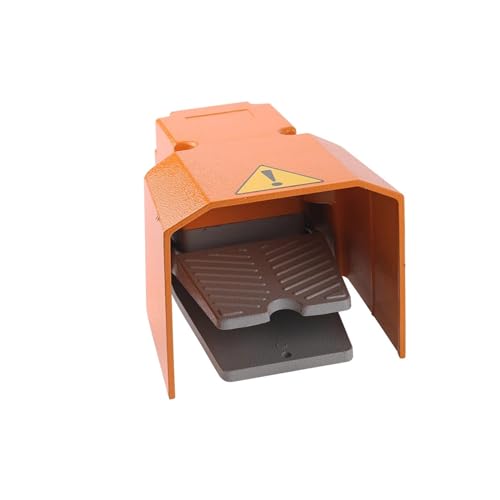 Interruptor de pedal de reinicio industrial LTH-1/6 aluminio 10A 2
