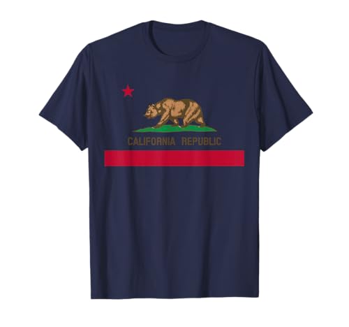 California Republic Flag Shirt Men Women Kids Toddler T-Shirt