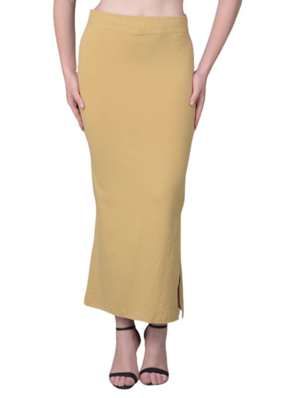 Image of Comfort Lady Women Cotton Blend Saree Shapewear /Saree Shapers Underskirt /Saree Petticoat