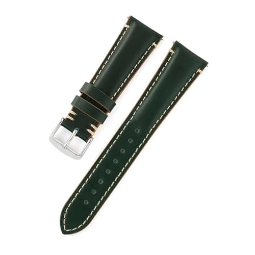 Bracelet de montre en cuir véritable 20 mm 22 mm 24 mm fin à dégagement rapide