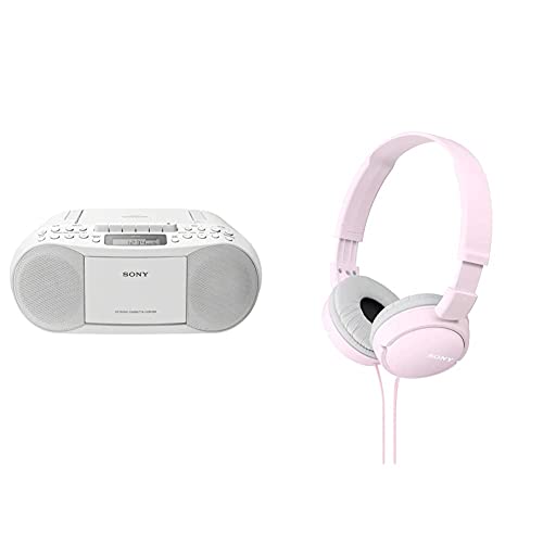 Sony Lecteur CD/Cassette/Radio Portable Blanc & MDR-ZX110 – Casque d’écoute Stereo, Son Puissant de qualité élevée… - Les Beatles, Paul McCartney, John Lennon, RIngo Starr, George Harrison Sony Lecteur CD/Cassette/Radio Portable Blanc & MDR-ZX110 - Casque d'écoute Stereo, Son Puissant de qualité élevée…
