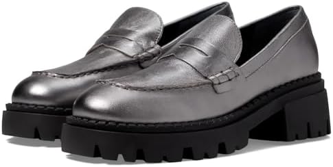 Free People Lyra Lug Sole Loafer Pewter EU 38 (US Women's 8) M | Image 3
