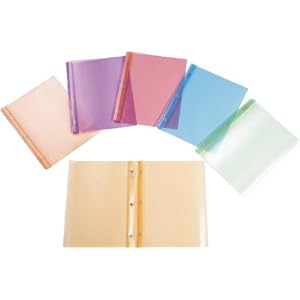 Filexec Report Covers Letter Pack of 12 Assorted Colors (50052-6790)