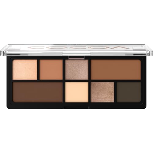 Catrice Cosmetics The Dark Cocoa palette di ombretti, intensiva, brillante, colore intenso, brillantinata (9 g)
