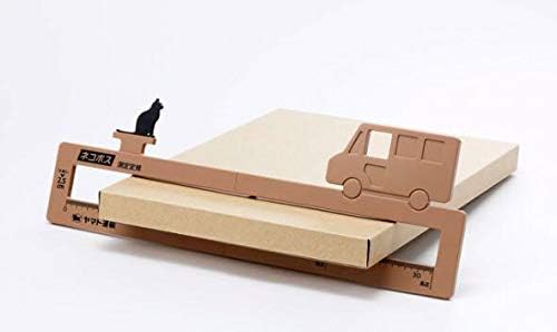 Amazon Co Jp クロネコヤマト クロネコネコポス定規 ヤマト運輸 黒猫 文具 ねこ 文房具 オフィス用品