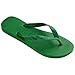 Havaianas Top Flip Flops for Women - Summer Style Sandals - Green, 7/8