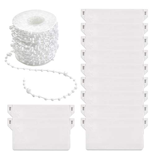 WOWOSS Juego de Pesos y Cadena para persianas Verticales