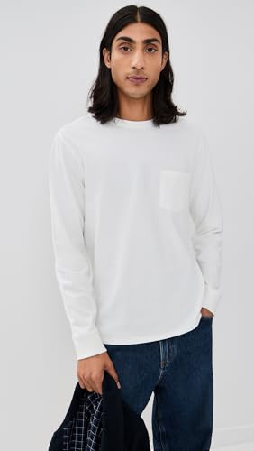 Vince Men's Sueded Jersey Pocket Crew Tee2