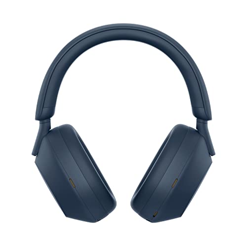 Sony WH-1000XM5 Noise Cancelling Headphones (Midnight Blue) — view 10