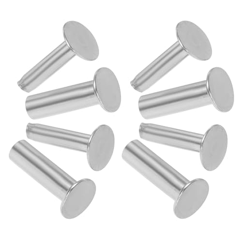 Veemoon Craft Knife Handle Rivet Set 4 Pairs Solid Metal Easy Fastening for Knife Making Handle Support