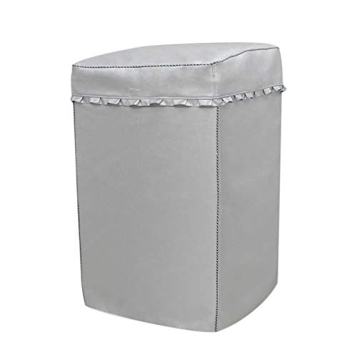 Funda Lavadora Exterior Impermeable Cubierta portátil de la lavadora, cubierta secador carga superior, impermeable para completamente automática /
