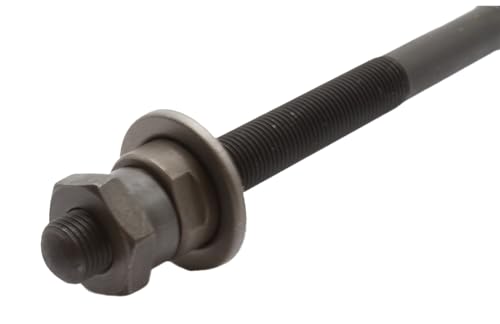 GreVeloro® Fahrrad Hinterachse Point Vollachse 178 mm Set mit 2 Kugellager + passendes Kugellagerfett von Hanseline Hinter-Achsen-Set Kugellager Kugellager-Fett