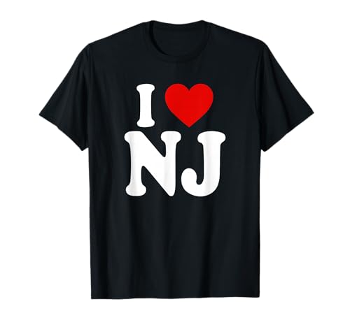 I HEART LOVE NEW JERSEY T-Shirt