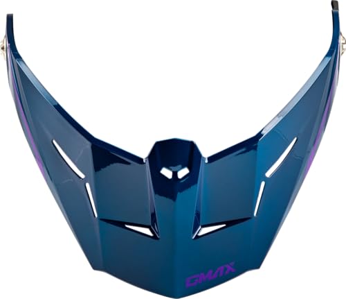 Gmax G074158 Md-74 Visor W/Screws Spectre Blue/Pink/Purple