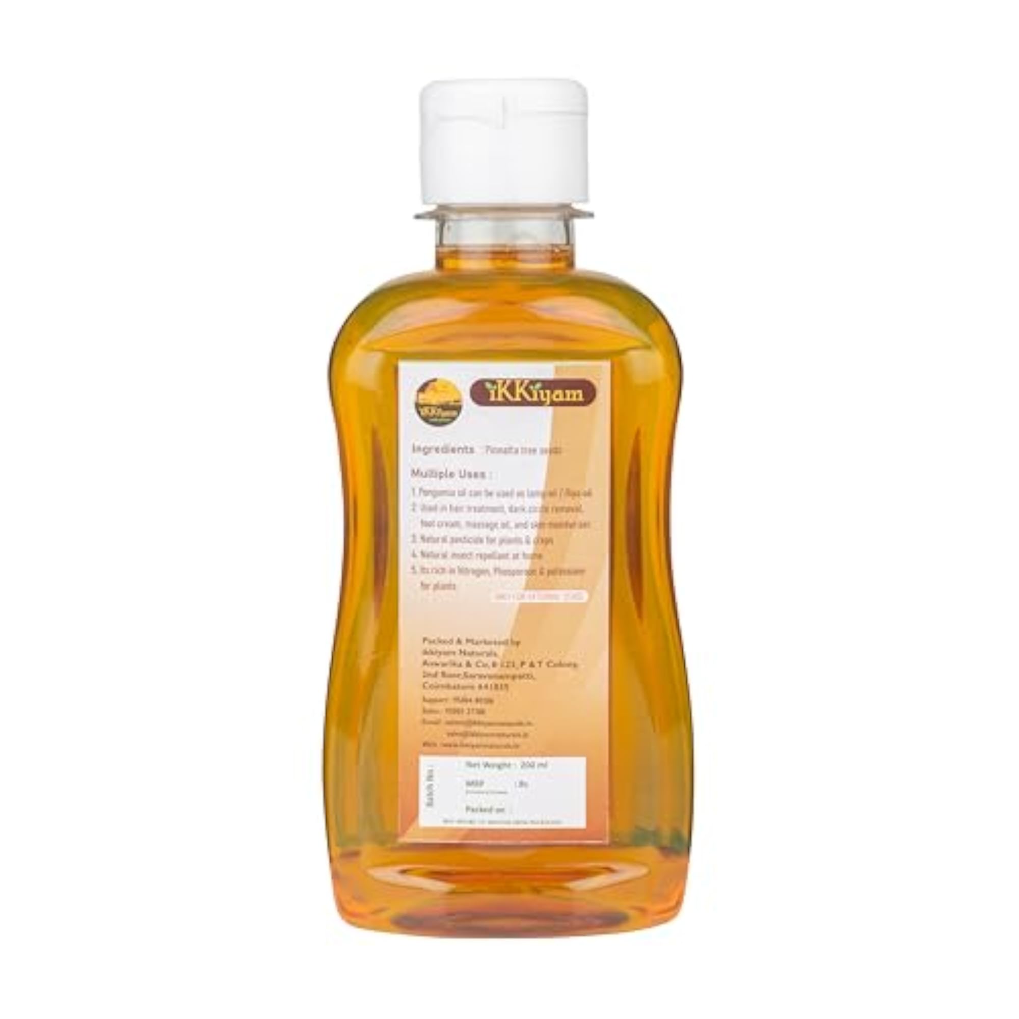 Pongamia Seed Oil (Punga/Karanja Oil) 180ml