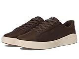 Kizik Vegas 2 Slip On Shoes for Men: All-Day Comfort for Walking or Casual Wear, Slip in with Hands Free Convenience, Stand Out in Full Grain Leather - Mole/Whitecap Gray M10