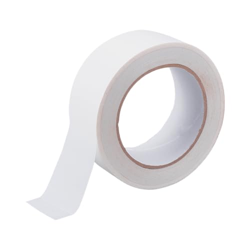 BENECREAT 49 Yards White Book Repair Tape, 1.6 Inch Adhesive Binding Tape for Book Binding Repair, Nylon Reinforcement Tape, Archival Book Repair Tape Library Supplies