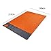 SDGGDJPSD Beach Blankets Camping Mat Waterproof Pocket Beach Blanket Portable Picnic Mattress Outdoor Travel Sand(Orange)