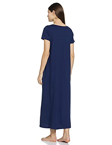 Image of Amazon Brand - Symbol Women's Cotton Ankle-Length Casual Regular Nightgown