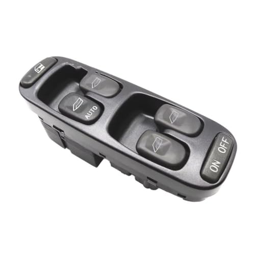 Bouton commutation principal rétroéclairé vert commande vitre électrique Volvo V70 S70
