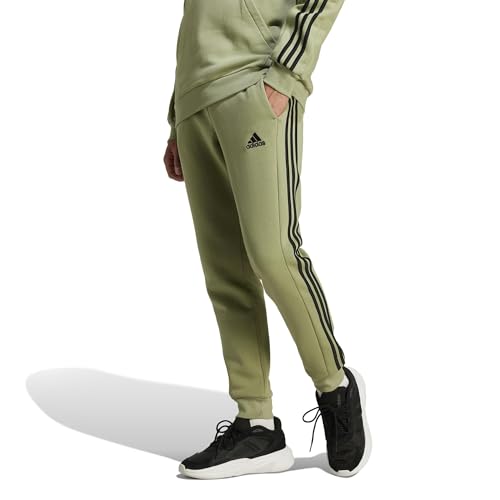 adidas Men’s Essentials Fleece Striped Joggers