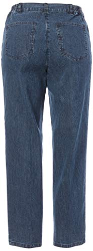 Ruby Rd. Womens Womens Petite Mid-Rise Fly-Front Classic Denim Ankle PantPants2