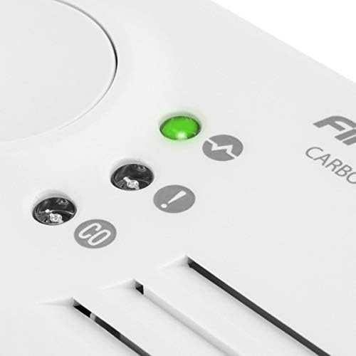 Close-up of Fireangel CO-9X indicator lights