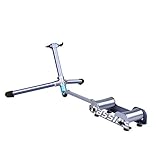 【Solide, robust und sicher】: Magnetische Fahrradtrainer aus Flugzeugaluminium mit hoher Festigkeit und Zähigkeit. Durch das solide dreieckige Design werden die Produktladekapazität und die Sicherheit während des Gebrauchs erhöht