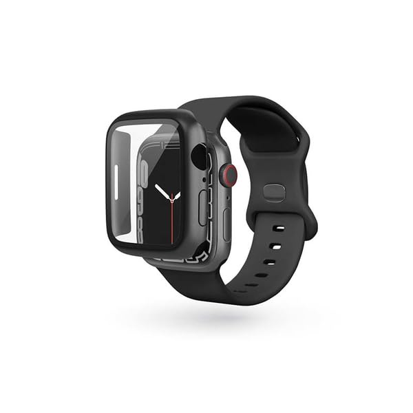 EPICO GLASS CASE APPLE WATCH 7 (41 mm) black