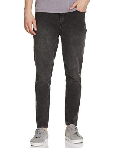 Image of Max Men Solid Eco- Friendly Green Slim Jeans