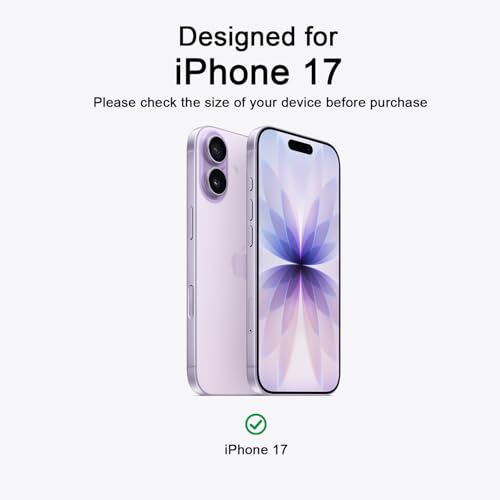 Image of Magnetic for iPhone 17 Phone Case, [Compatible with MagSafe], Screen Protector X1, [Military Grade Drop Protection],Matte Finish,Slim,Shockproof,Protective (Blackish Green, iPhone 17)