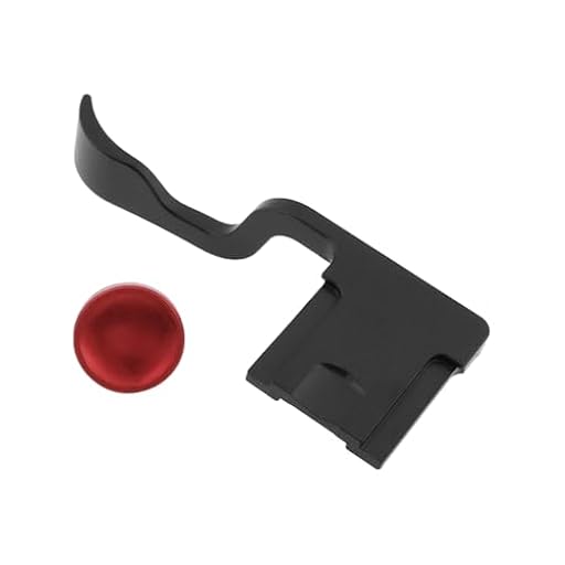 Briny River Empuñadura con Soporte para El Pulgar para Zapata de Cámara con Botón de Liberación del Obturador Cóncavo Compatible con Fujifilm XT50 XT5 XT4 XT3 XT30 XT2 XT20 Cámaras Color Negro | Ya disponible en tu tienda friki favorita! En mundofriki.es!