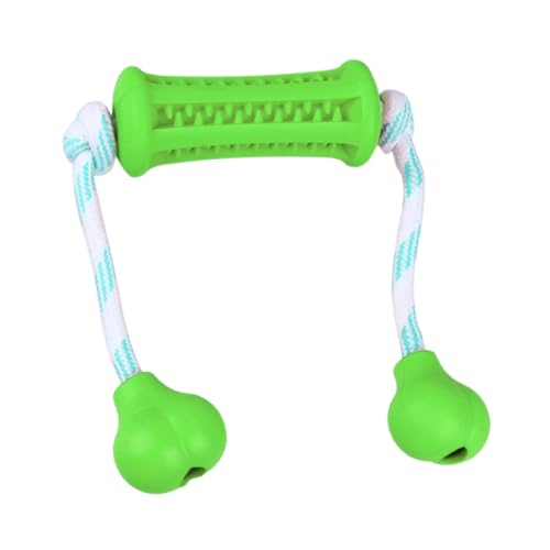 SUPVOX 1個 ペットの歯のケア トレーニング 骨格 スティック 歯ブラシ ブラッシング 子犬 小型犬用の犬のおもちゃ 漏れている グルーミング 犬の咀嚼 Green