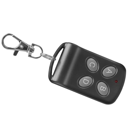 LABRIMP Mando a Distancia para Puerta de Garaje 433 MHz Control Remoto Inalámbrico de 4 Botones Compatible Persianas Enrollables Accesorio de Repuesto sin Batería Uso para Apertura