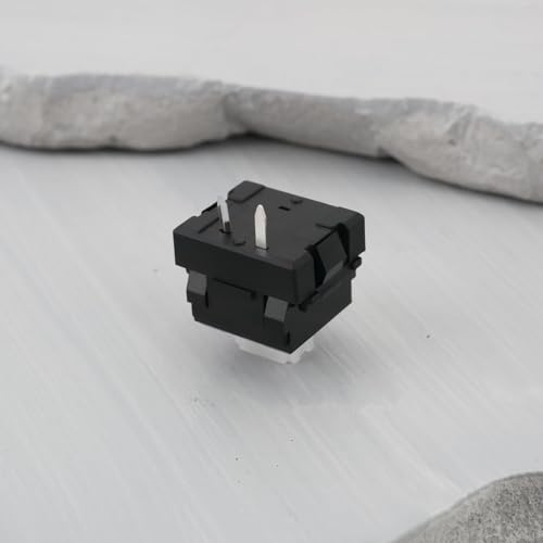 Micro Traders 10 interruptores de teclado mecânicos, peça de substituição, 2 pinos para teclado de j