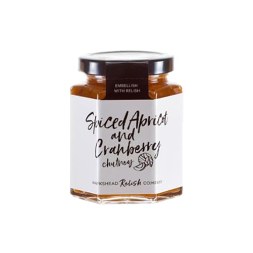 Hawkshead Relish Spiced Apricot & Cranberry Chutney - 215g