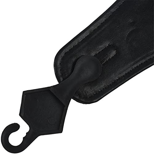 XJJZS Sangle de Guitare en Cuir de Vachette véritable pour Guitare Basse électrique réglable rembourré - Les Beatles, Paul McCartney, John Lennon, RIngo Starr, George Harrison XJJZS Sangle de Guitare en Cuir de Vachette véritable pour Guitare Basse électrique réglable rembourré – Image 7
