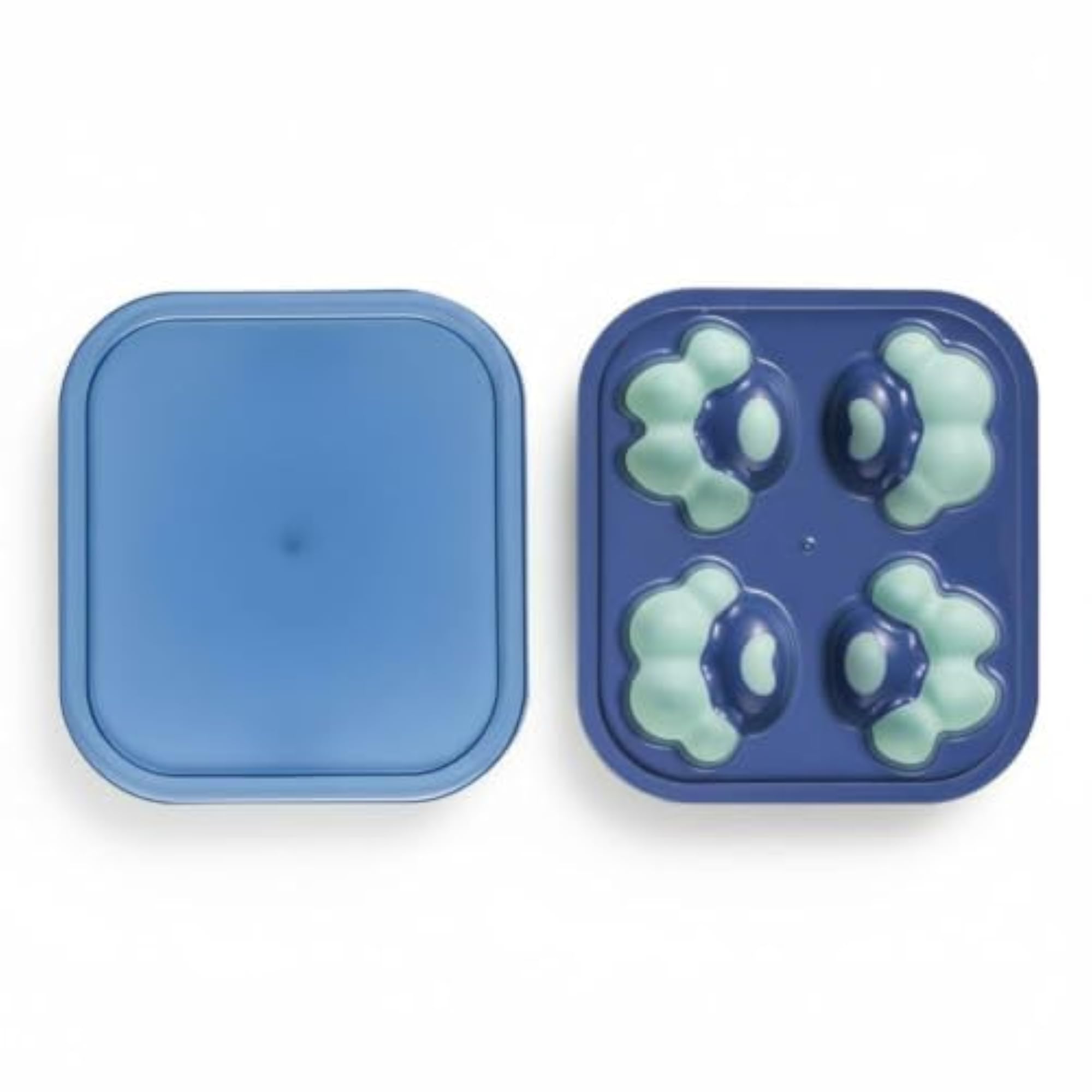 Hexagonal Silicone Body Brush for Exfoliating Shower Pad