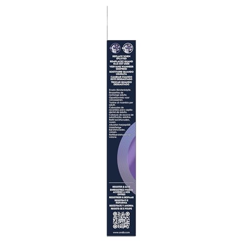 Oral-B iO Radiant White cabezales de cepillo eliminación de placa profunda pack de 2 5