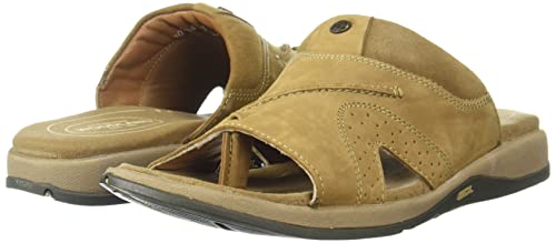 Image of Woodland Men's Leather Slippers