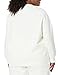 Amazon Essentials Women's Relaxed-Fit Crewneck Pullover Long-Sleeve Sweatshirt (Available in Plus Size), Eggshell White, 6X