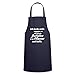 Spreadshirt Ich koche nicht Ich werfe Zutaten Kochschürze, Navy