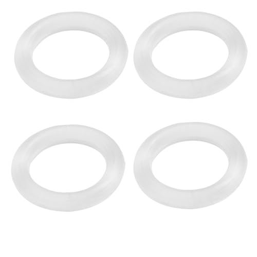 4pcs O-Rings for Medela Harmony Manual Breast Pump Rubber Gasket Replacement Parts for Hand Breast Pump Handle